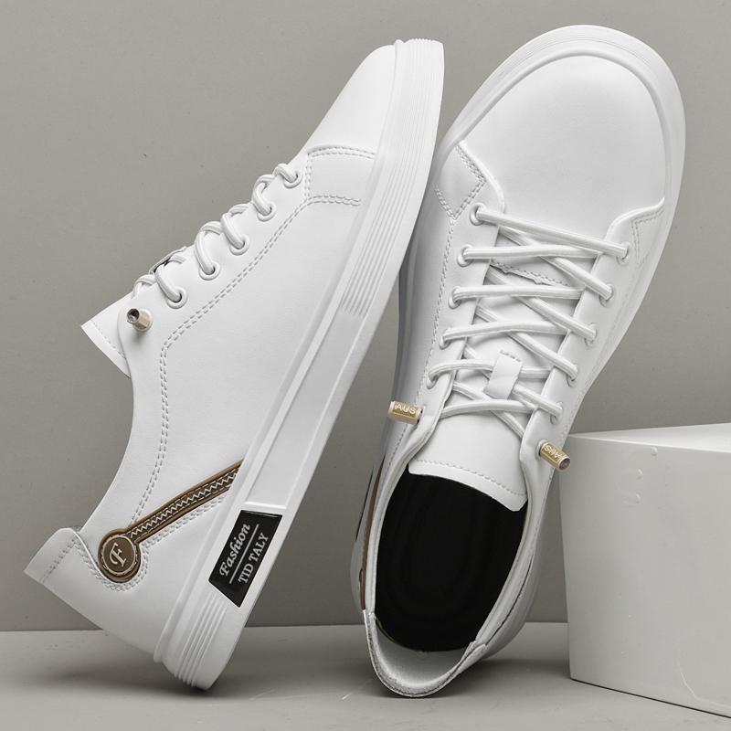 Mode Neuer Trend Herren Freizeitschuhe Echtes Leder Herren Oxford Schuhe Allround-Sneakers Klassischer Stil Skateboard-Schuhe Tenis Masculino