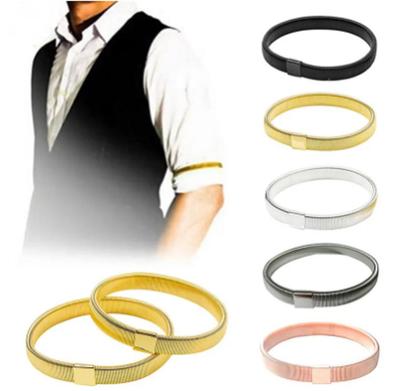 Men's and Women's Elastic Bracelet Arm Ring Adjustable Fashion Party Wedding Metal Bracelet