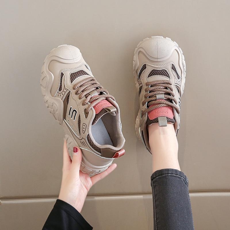 New outdoor hiking shoes spring and autumn light hiking shoe size ugly cute Putian sports and leisure trendy shoes