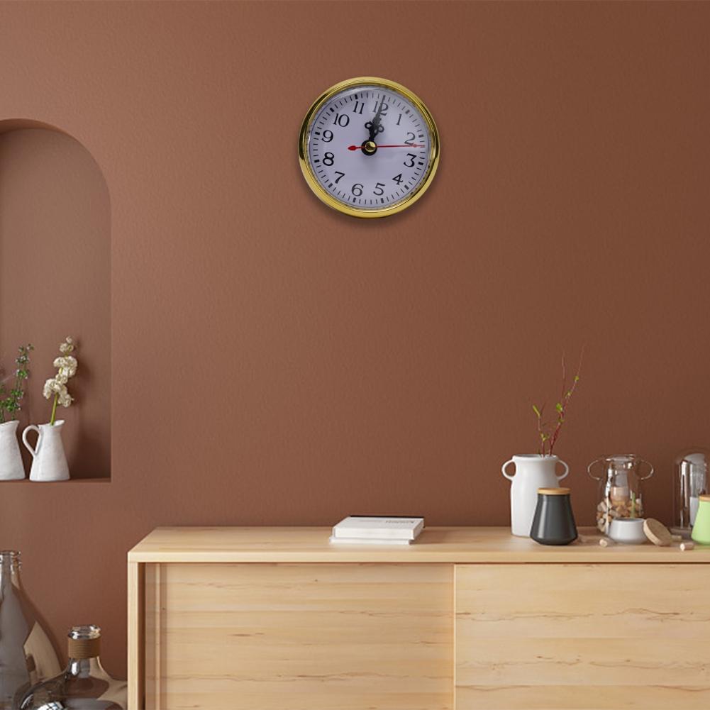 Gold Quartz Clock Insert Repairing Clocks Clock Accessories