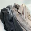 Women's Fleece-Lined Slim-Fit Long Sleeve Base Layer Top - Warm, Half-High Neck, Solid Color, Versatile, Autumn/Winter Style.