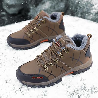 Inverno Neve Sneskers Homens Confortáveis Sapatos Casuais Tênis Para Homens Novas Botas Aquecidas Boa Qualidade Botas Masculinas Ao Ar Livre À Prova D'Água