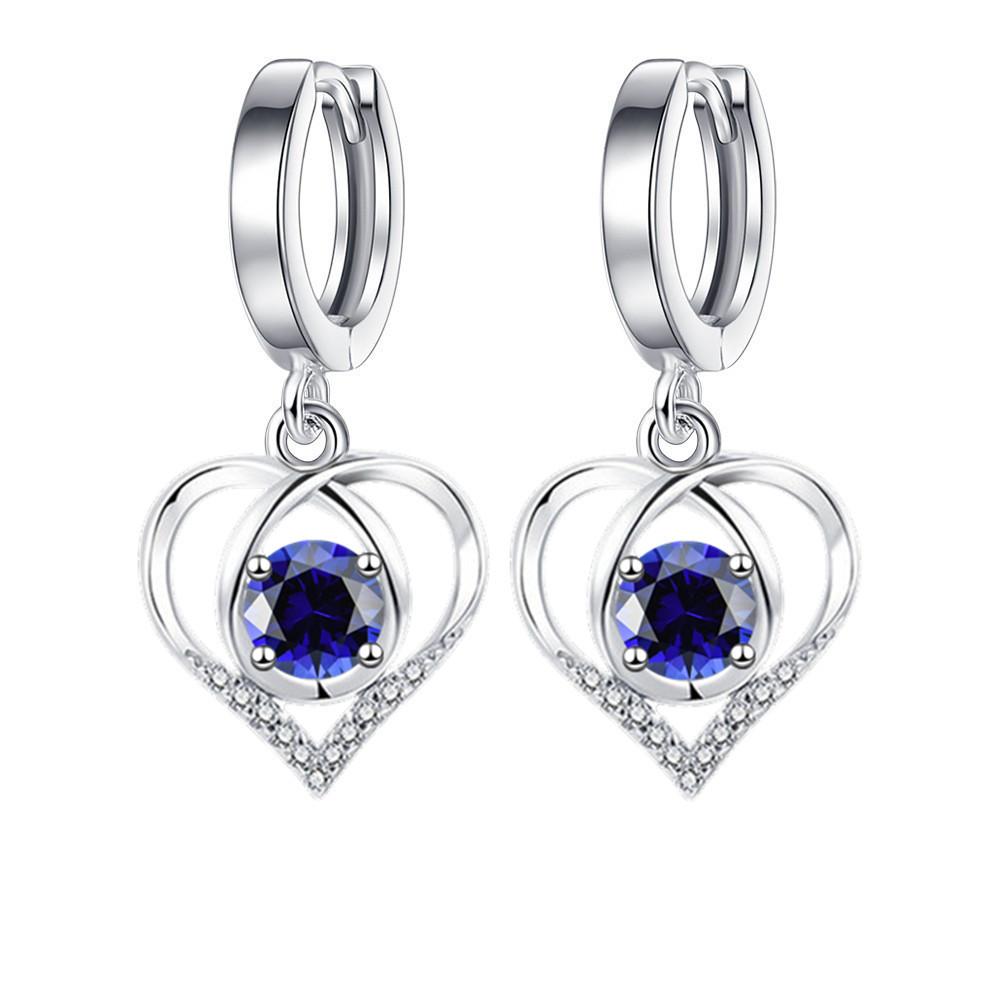 

Новые серьги в японском и корейском стиле с бриллиантами, серьги с крутым ветром и продвинутым чувством EK-24