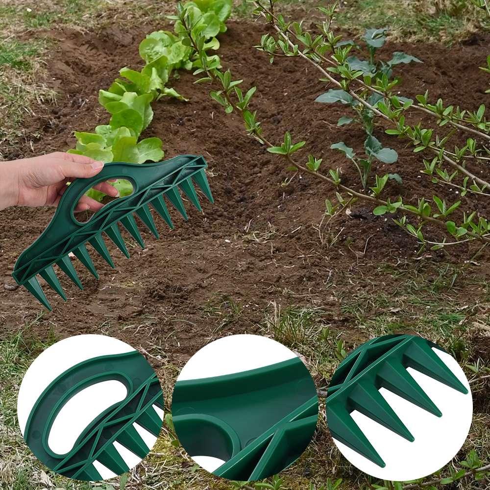 

Green Multi Seeds Dibbers Plastic Manual Sower Seeder Planter Tool Smaller Seedling зелений