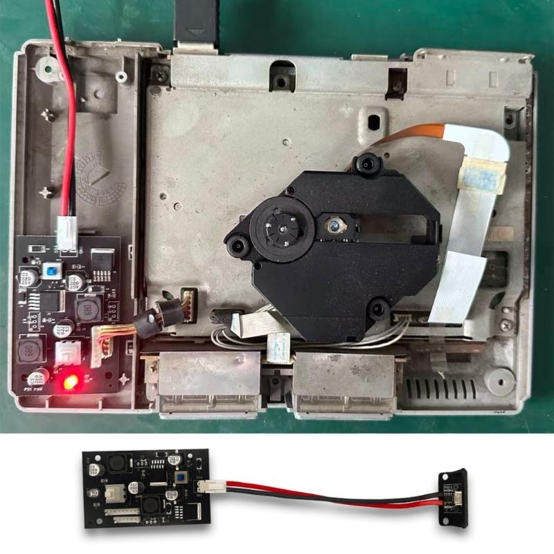 Replacement Power Supply Board Type C Port for PS1 Reduces Internal Heat Extends Console Lifespan Gaming Accessories