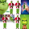 The Grinch Christmas Costume Cosplay Outfit For Adults Holiday Party
