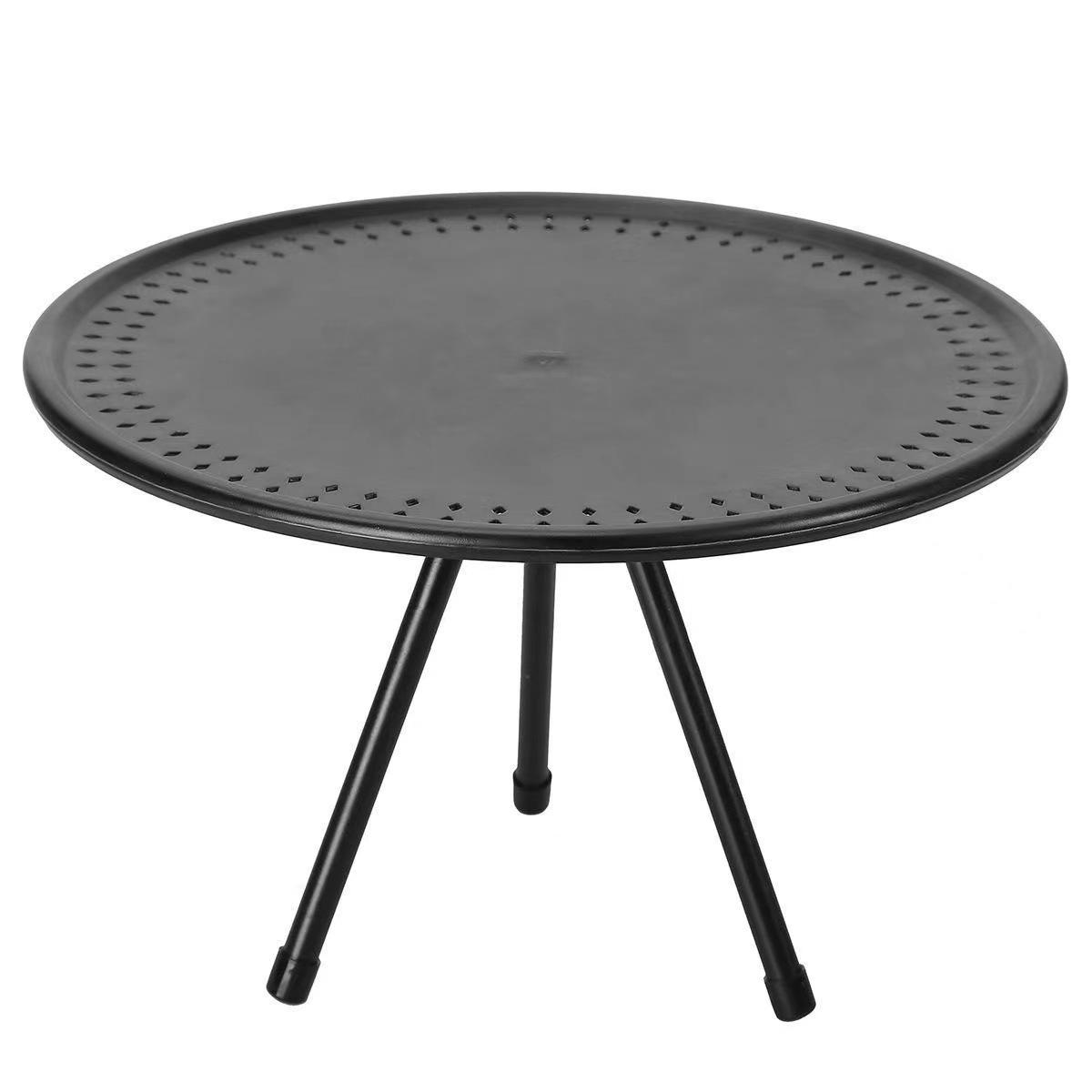 

Picnic Camping Table Lifting Small Round Table Aluminum Alloy Folding Lightweight Coffee Portable Table