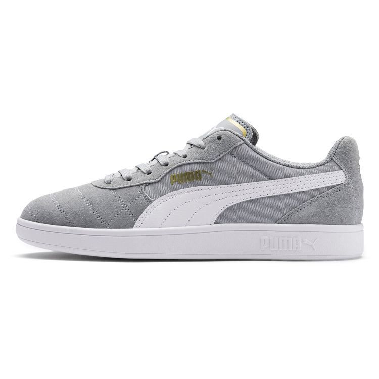 Puma Astro Kick High Rise Team Gold Unisex Sneakers Grey White 369115-08 48.5