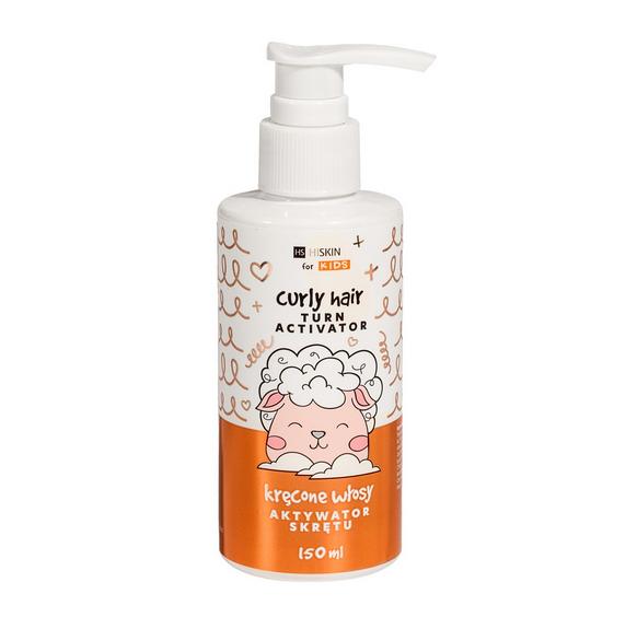 Hiskin For Kids Curly Hair Aktywator Skrętu Loków 150Ml