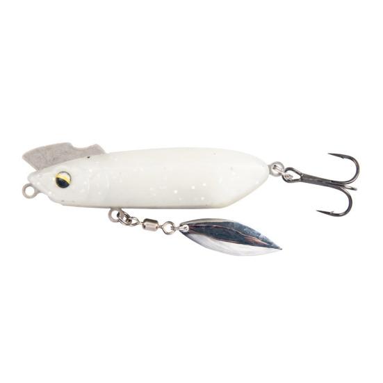 7.5CM/20G Sinking VIB Hard Lure with Spinner Blade Hook Long Casting Sequin Fishing Bait Saltwater Freshwater Bass Pike Fishing