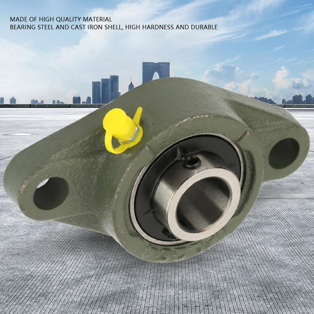 UCFL204 Thickened Mounted Self Aligning Rhombic Bearing Oval Flange Pillow Block Bearing