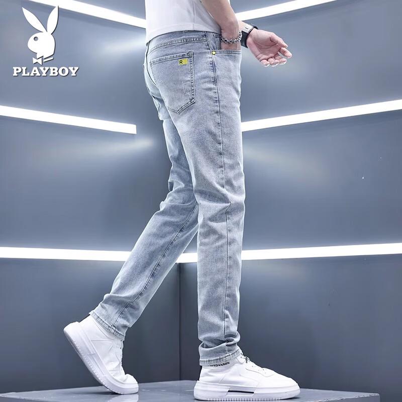 PLAYBOY Men s Slim Fit Stretch Skinny Jeans 36