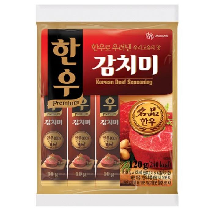 

Daesang Dashi Pack Порошок с говядиной и морепродуктами с грибами 3 вкуса 120г