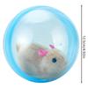 Peluche Interattivi Criceto Rotolante-Palla Attiva Coniglio Elettrico-Criceto Palla Rotolante Trasparente Giocattolo Esercizio Piccoli Animali