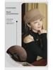 French Retro Wool Felt Women's Octagonal Hat for Autumn and Winter
