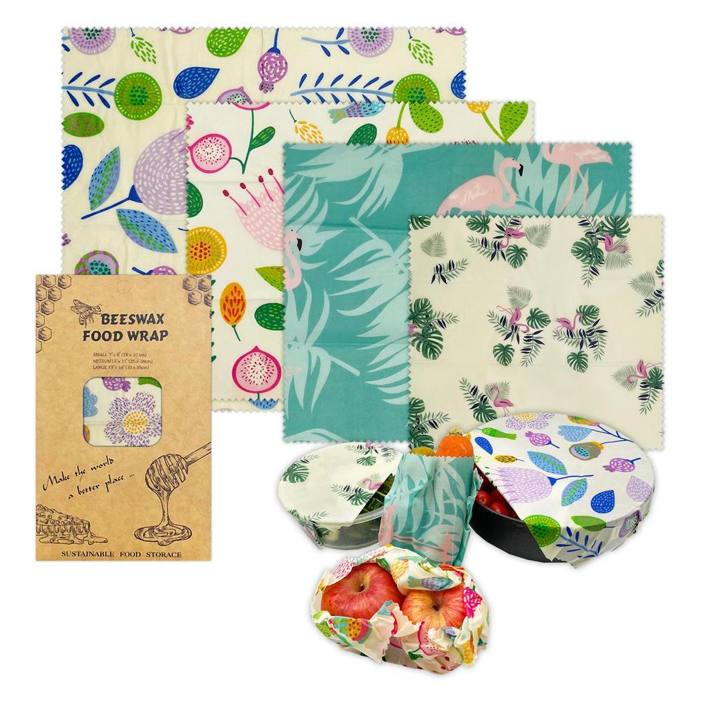 Beeswax Freshness Wrap and Bread Bag – FDA-Approved Food Wax Paper