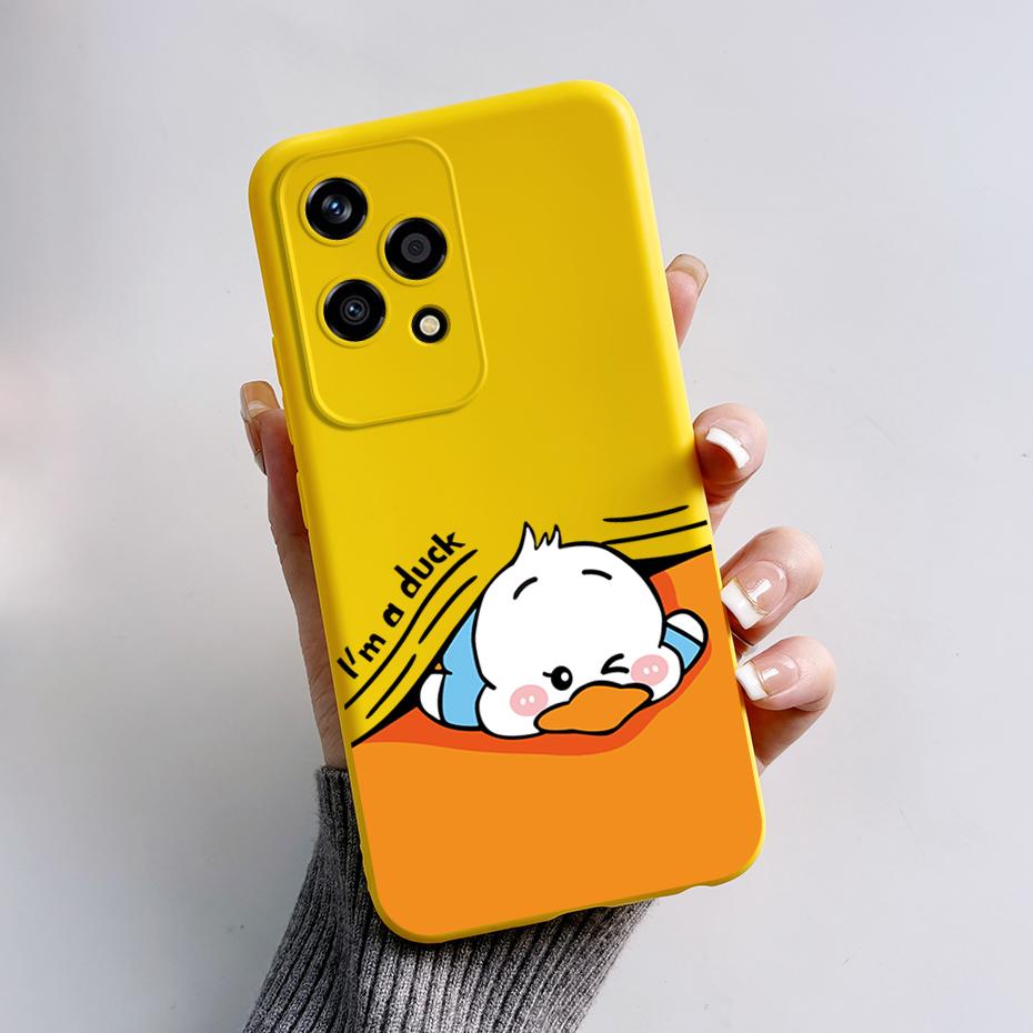 For Honor 200 Lite Case Stylish Painted Silicone TPU Phone Back Cover for Honor 200 Lite 5G Soft Case Honor200Lite 200Lite Funda