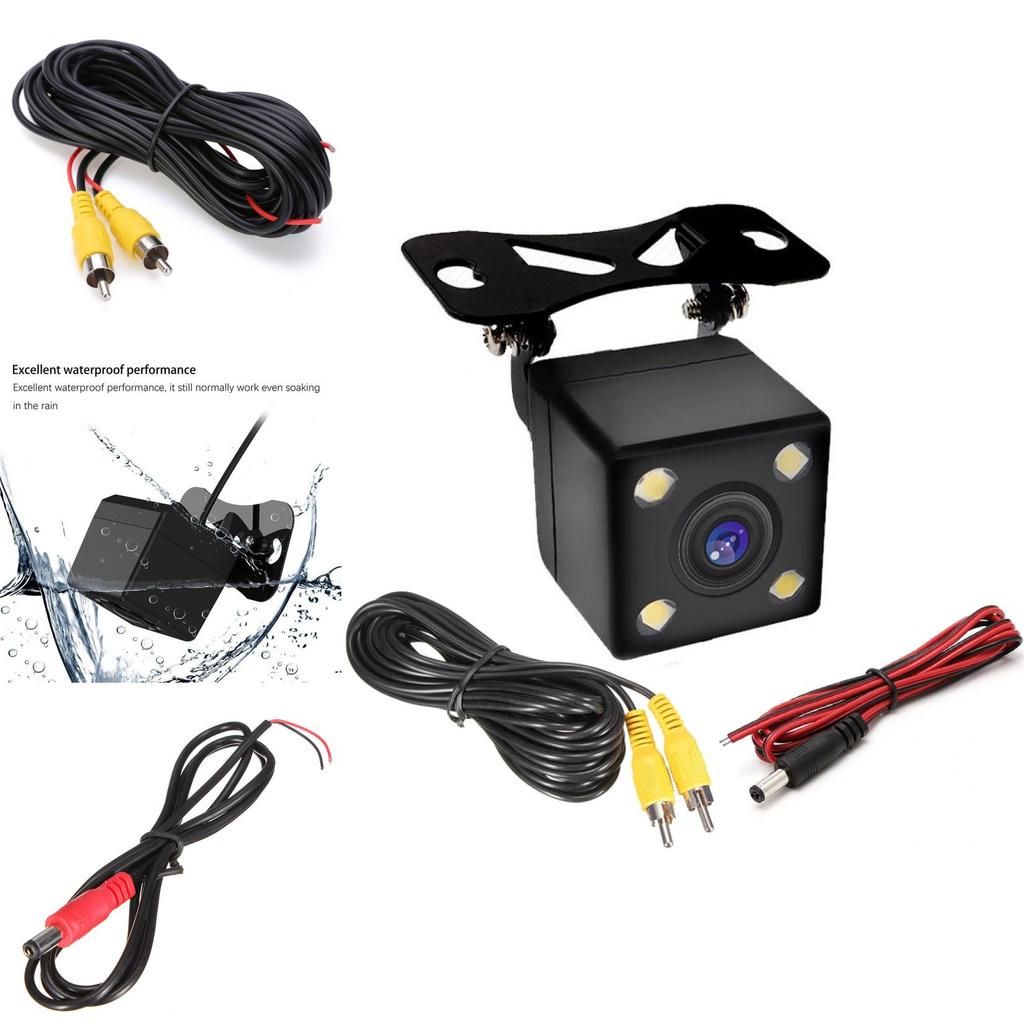 170° Car Cmos Rear View Reverse Parking Camera Night Waterproof