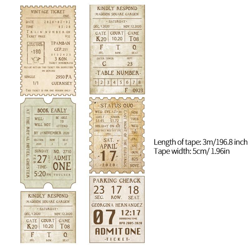 

1 рулон винтажной васи-ленты в европейском, американском, ретро-стиле, ручная работа, декоративная лента, материал для скрапбукинга своими руками, 5 см*3 м