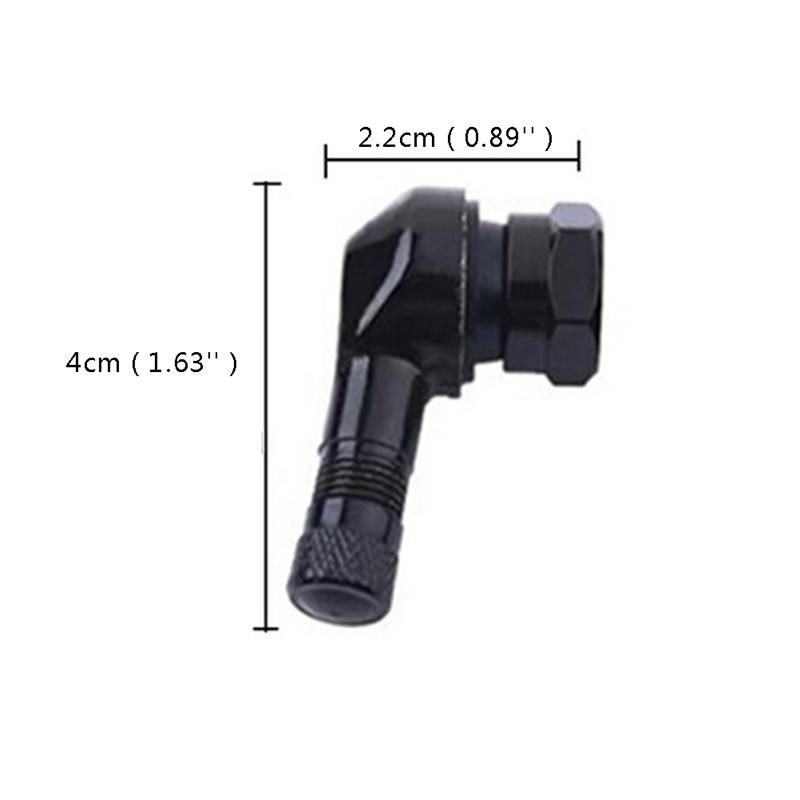 1Pc Metal Valve Elbow 90 Degree Angle Motorbike Motorcycle Rim Tire Accessories Wheels Spare Parts Wheel Tire Valve Stems Part Valve Stems 1