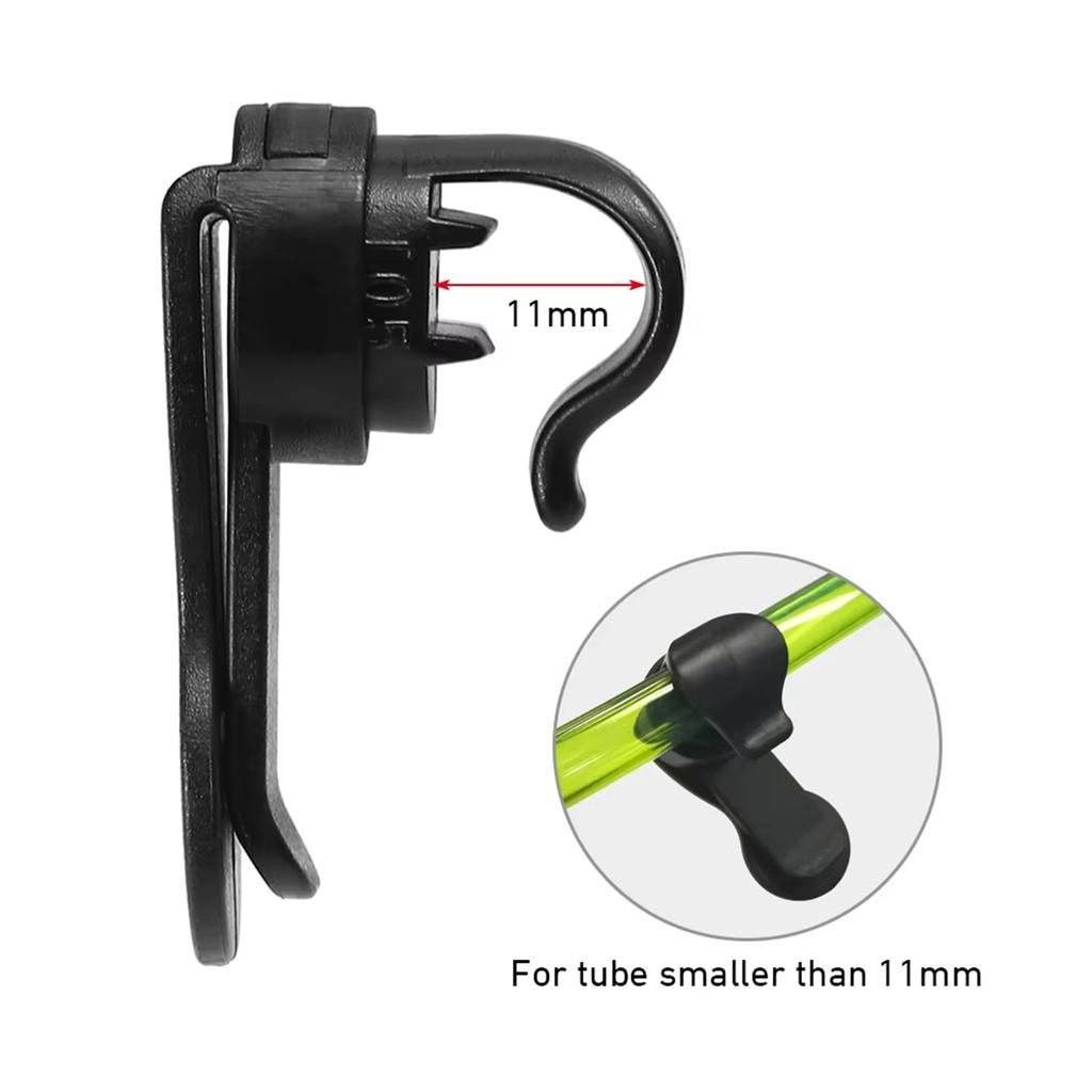 Universals Magnetic Tube Clip Removable Hydratation Pack Clamp Backpacks Clip for Outdoor Bladder Tubes