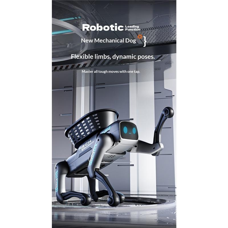 Smart Bionic Robot Dog Remote Control Electric Toy AI Programming Educational Toy For Kids Boys Birthday Gift New Arrival