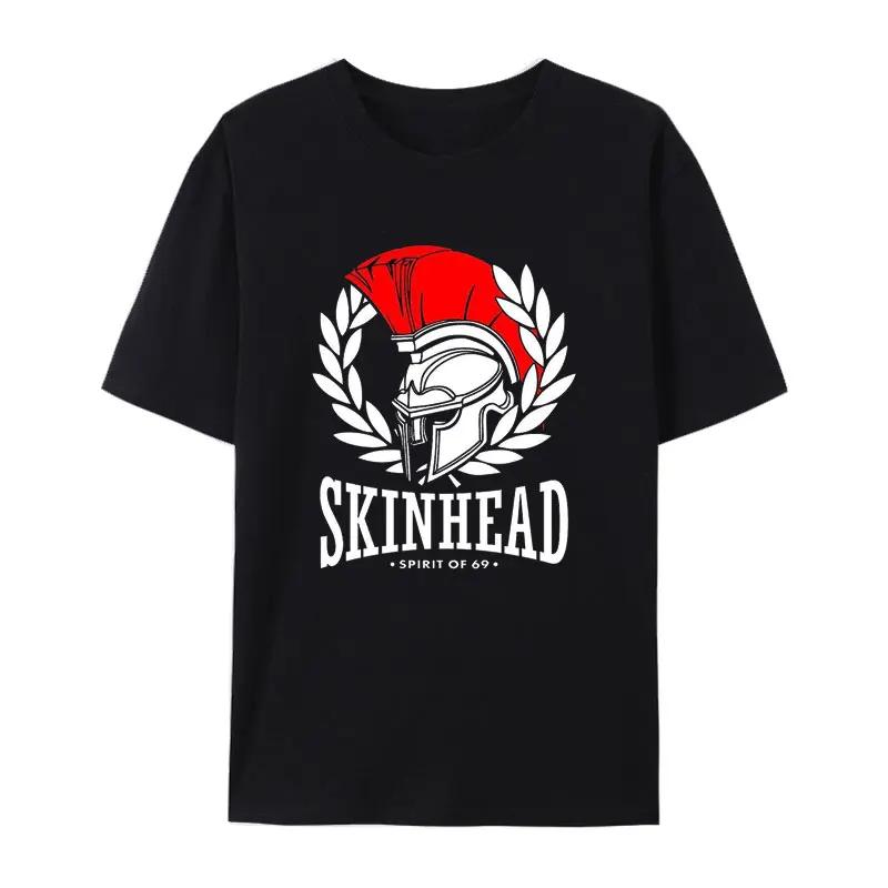 Vtipné tričko Skinhead A Way of Life Pánské Dámské Krátký rukáv Hipster Grafická trička Hip-hop Módní Estetické topy Pánské oblečení