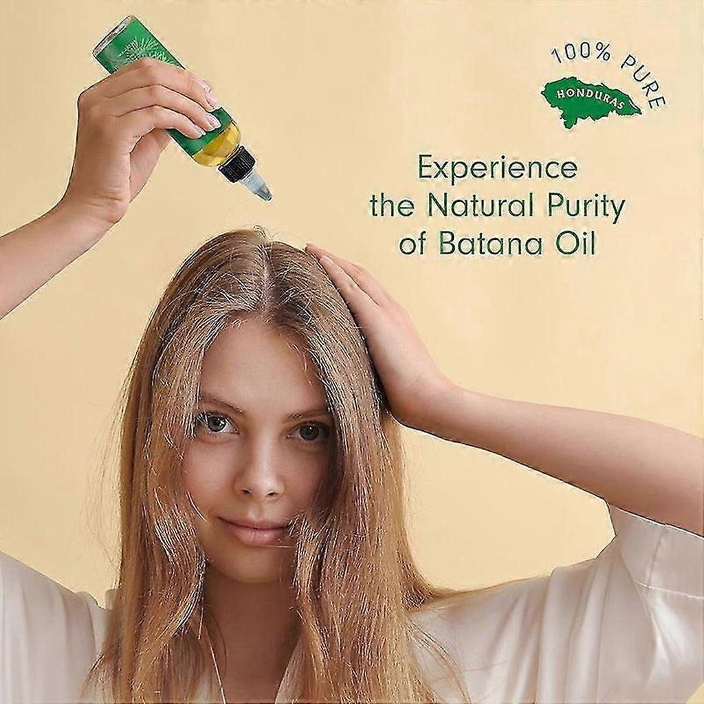 Batana Oil From Honduras Hair Fast Growth Oil Hair Anti Hair Break Hair Regrowth Treatment Nourish Strengthen Prevent Hair Loss