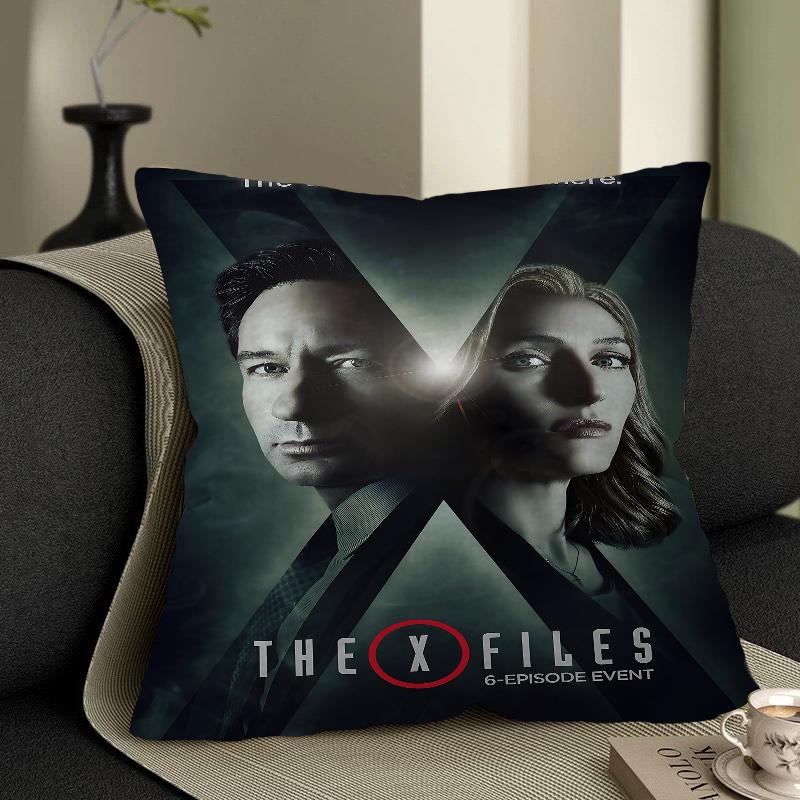 Horror Movie X-Files Pillow Anime Pillow Sofa Bed Head Pillow Cover Cushion Cover 45x45 Cm Fashion