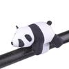 Cute Panda Plush Car Decoration Soft Stuffed Animal Handlebar Ornament For Bike Motorcycle Electric Vehicles Decoration