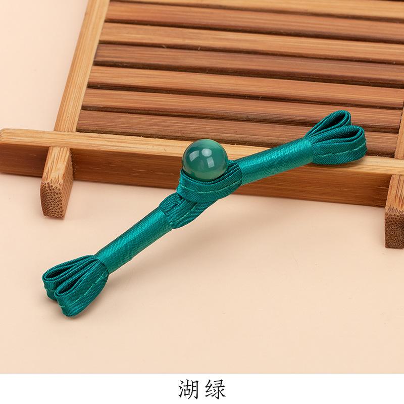 5 Pair Cheongsam Buckle Button Retro Dovetail Winding One-word Buckle Tang Clothing Hanfu Hand-woven Button Accessories