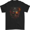 An Evil Fire Skull From the Future Mens T-Shirt 100% Cotton