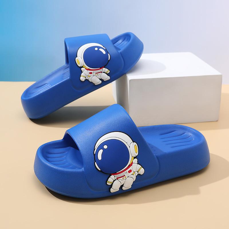 Comfortable Eva Cartoon Design Kid's Slippers For Boys And Girls Summer Wear