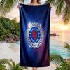 Rangers FC Aufdruck Schnelltrocknendes Strandtuch Mikrofaser Saugfähig Tragbar Reise Schwimmtuch