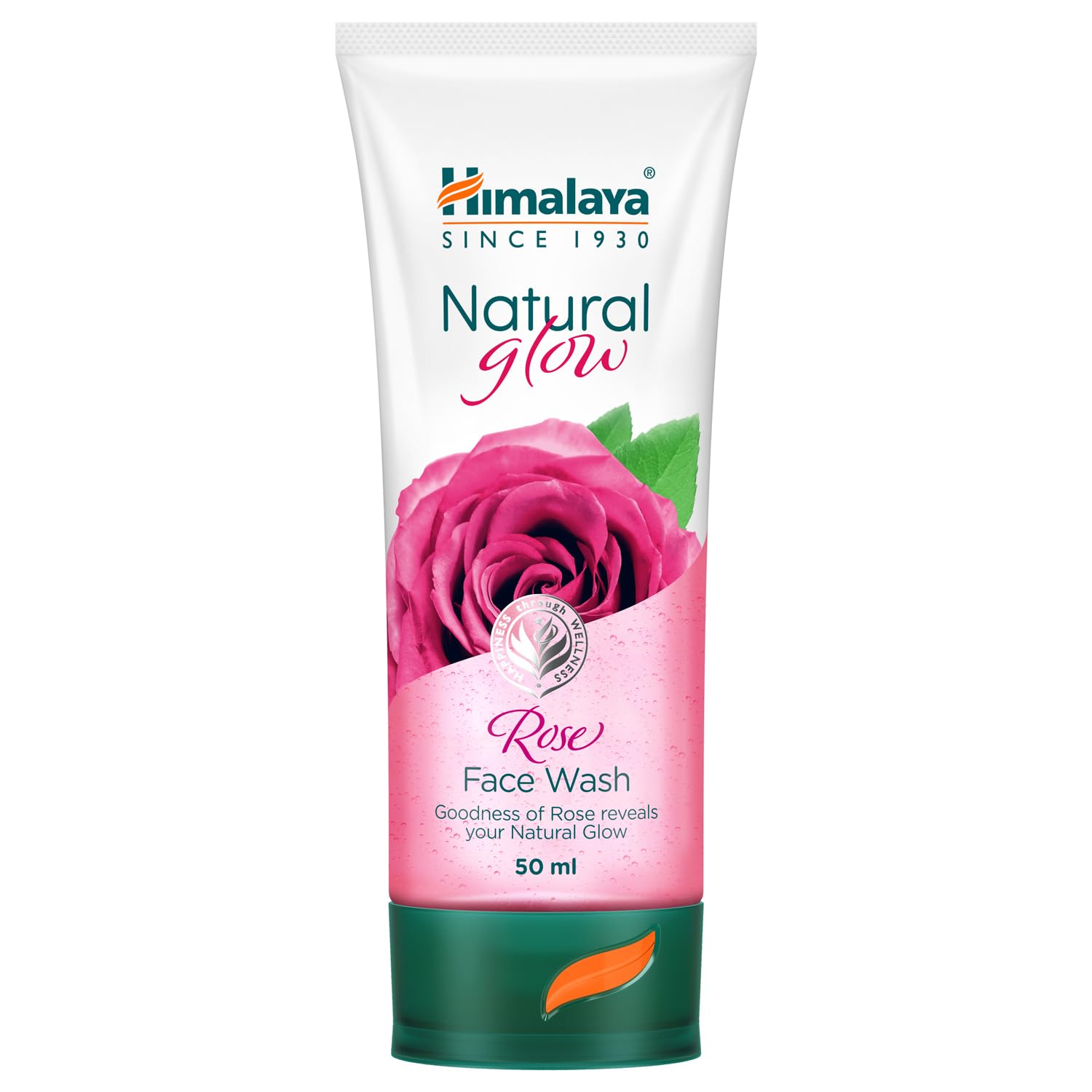 

Himalaya Natural Glow Rose Face Wash 50 ml Single Pack Gentle Daily Cleanser for Radiant Skin