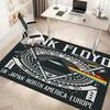 Rock Band P-Pink F-Floyd Print Area Rug - Soft,Washable Non-Slip Indoor Mat,Living Room,Home Office Decorative Rug