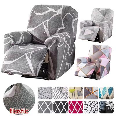 4 Pieces/set Recliner Sofa Cover for Living Room Elastic Reclining Chair Cover Furniture Protector Lazy Boy Relax Slipcover