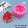 Raspberry & Strawberry Tart Pinching Mold - Handmade Candle & Chocolate Mold