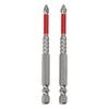 2pcs Magnetic Screwdriver Bits Cross Type for Electric Screwdrivers