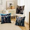 Kpop Style T-Tomorrow X T-Together Txt Office Cushion Pillowcase Car Cushion Cover45X45Cm Lumbar Pillowcase Sofa Pillowcover
