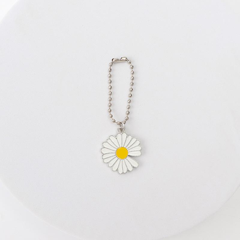 1 PCS DIY Cream Daisy Shoe Chain Shoelaces Decoration Canvas Shoes Sneakers  Flowers Accessories Shoelace Buckles Decorative