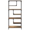 Vintage Wood Bookshelf 81 x 36 x 176 cm Engineered Wood