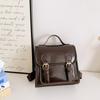 Solid Color Backpack Childrens Casual School Bag Trendy Outdoor Fashion Gift