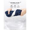 Women's High Waist Retro Blue Wide-Leg Jeans - 2025 Spring Collection