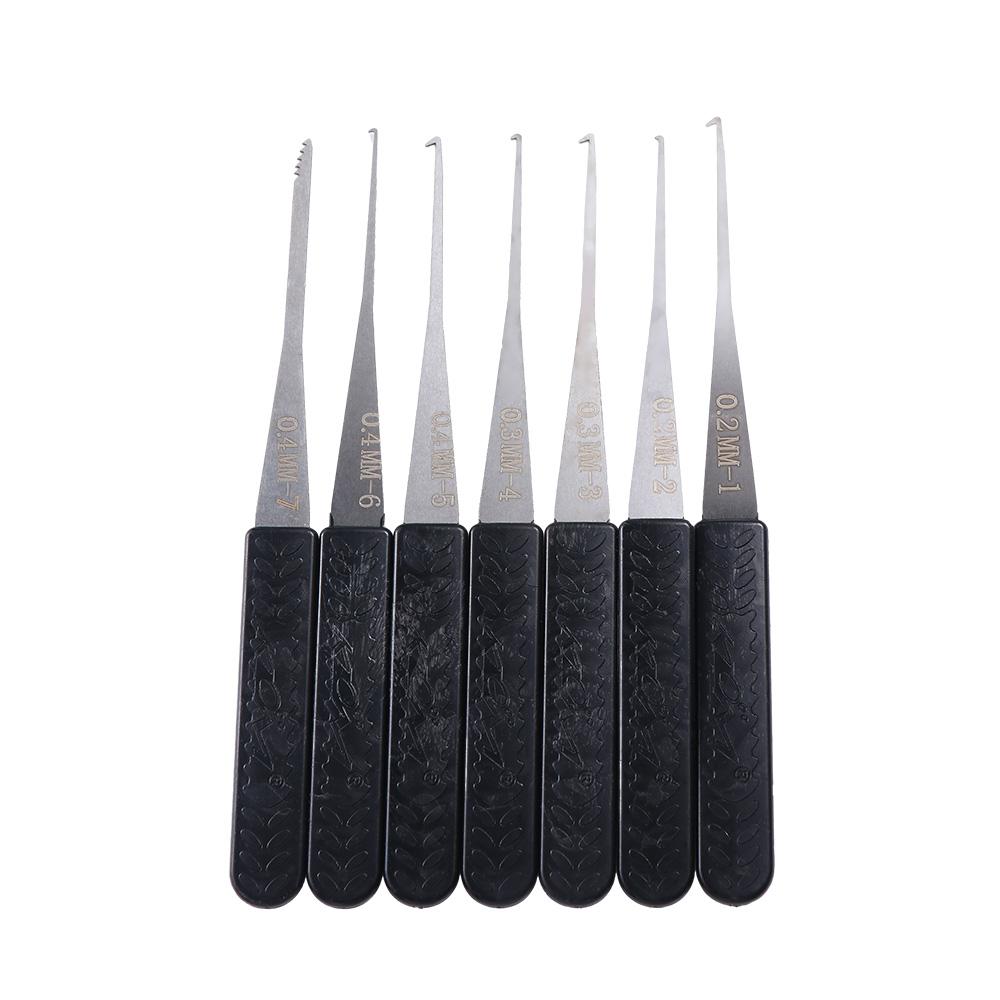 Multifunctional Remove Hook Broken Key DIY Hand Tool Key Extractor Lock Pick Set Locksmith Supplies