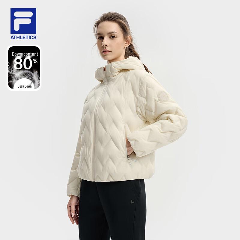 FILA Women s Hooded Down Jacket M