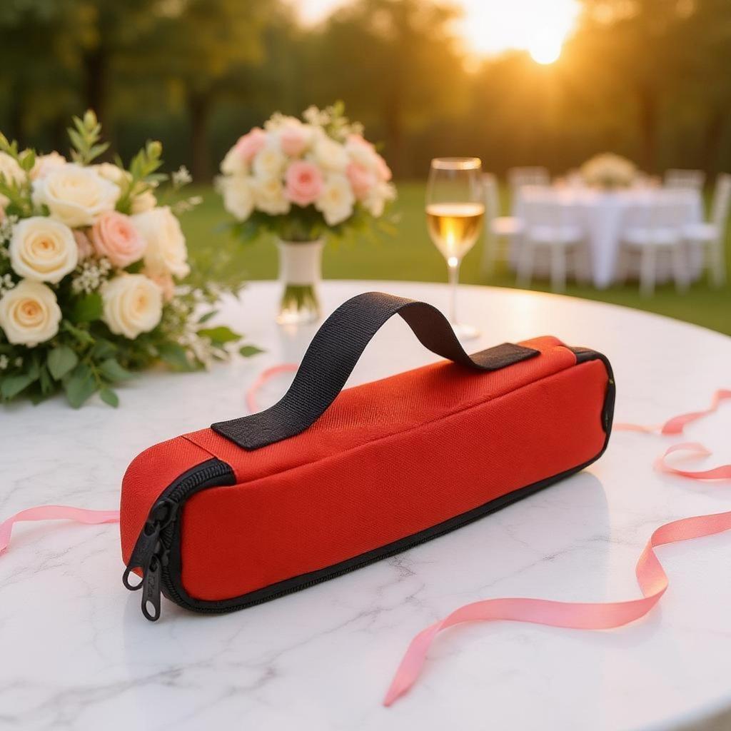 Rhythmic Gymnastics Ribbon Bag Red Case Oxford Cloth Sports Gear