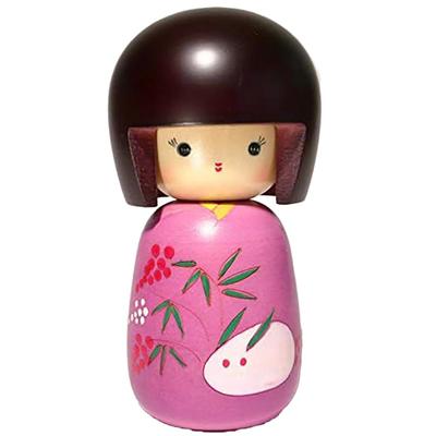 Prêmio Ministro do Calendário Criativo de Flores Kokeshi Feito por Masae Feito no Japão (Coelho da Neve) (Vencedor principal, Fujikawa)
