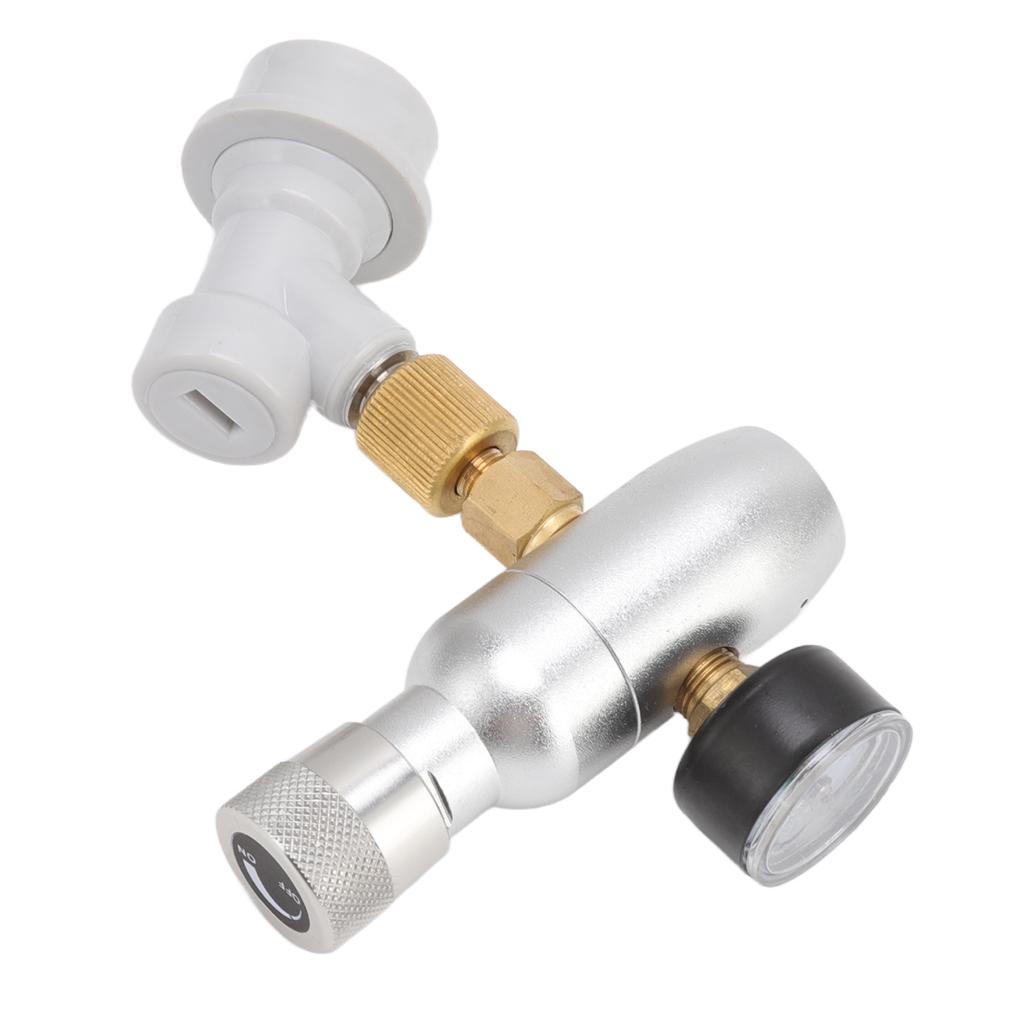 Bierfass-Ladegerät, CO2-Spender, hochpräziser CO2-Gas-Ball-Lock-Fassregler für Soda-Getränke