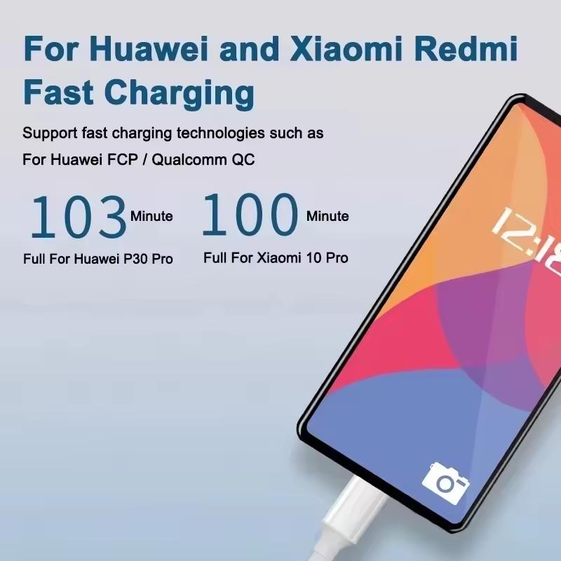 PD100W USB C Cable USB C to Type C Fast Charger Cable for Xiaomi Samsung Huawei MacBook iPad 5A Phone Date Cord USB Type C Cable